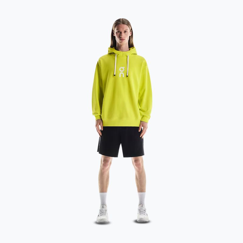 Bluză pentru bărbați On Club Hoodie lime 2