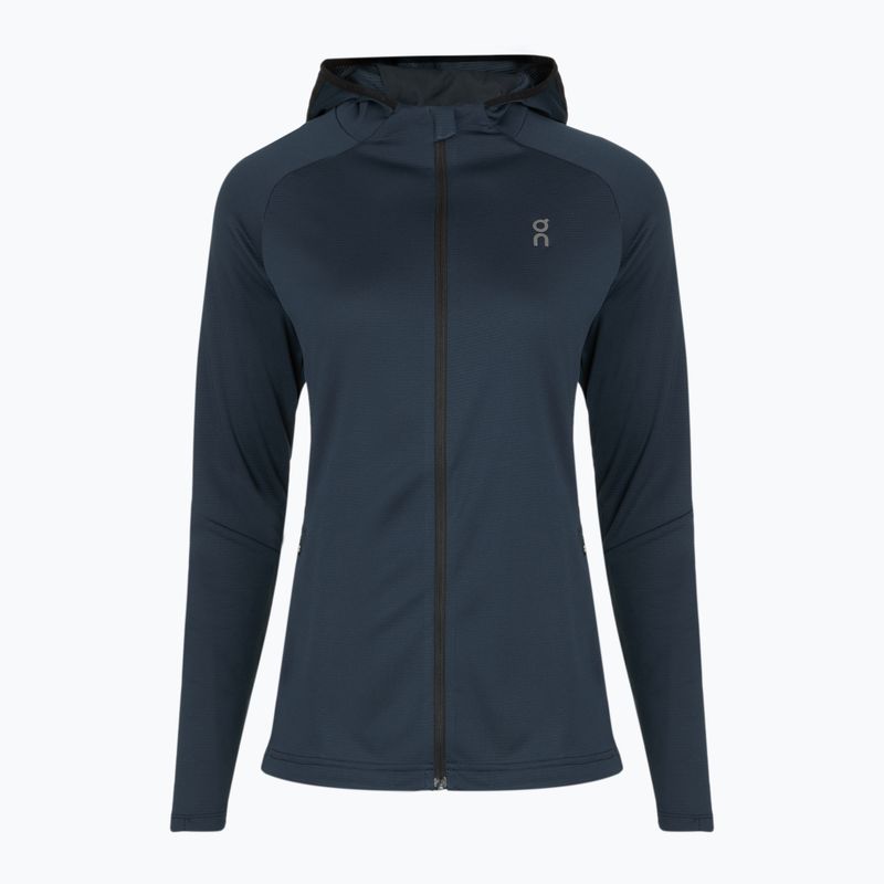 Bluză de alergare pentru femei On Climate Zip Hoodie navy 2