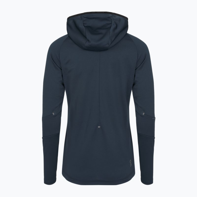 Bluză de alergare pentru femei On Climate Zip Hoodie navy 3