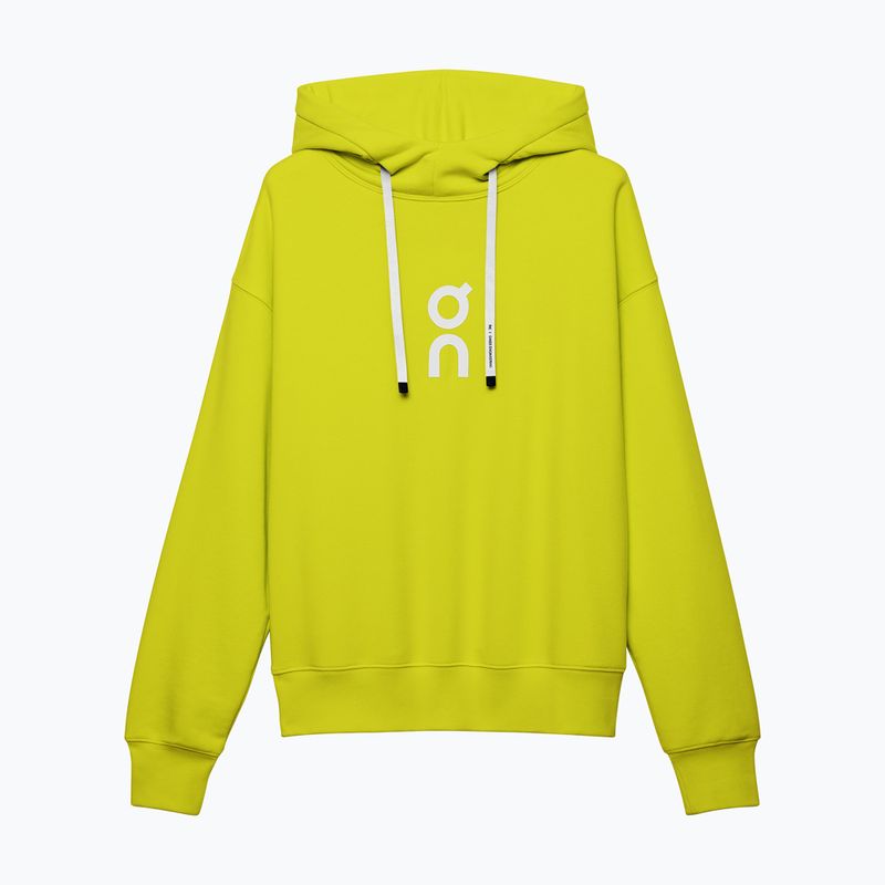 Bluză pentru femei On Running Club Hoodie lime 7