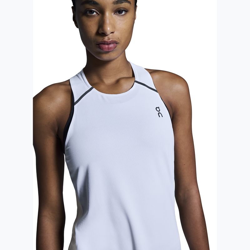 Tricou de alergare pentru femei On Performance Tank white/silver 4