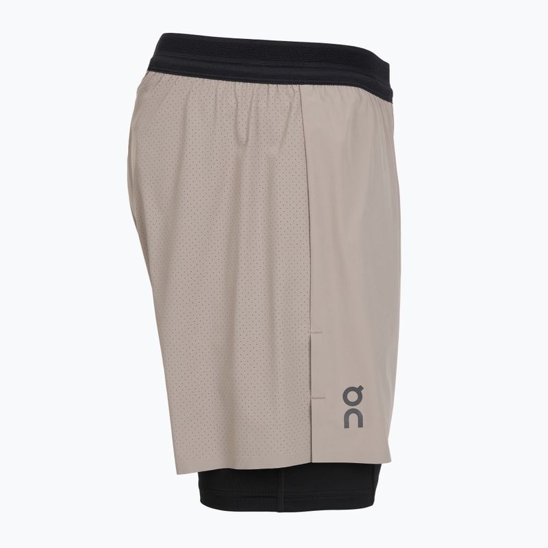 Pantaloni scurți de alergare pentru bărbați On 5" Performance 2/1 cinder/black 3