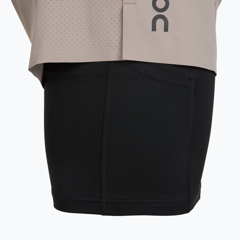 Pantaloni scurți de alergare pentru bărbați On 5" Performance 2/1 cinder/black 5