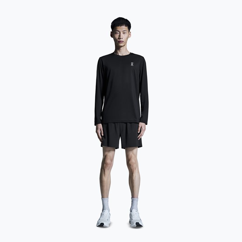 Pantaloni scurți de alergare pentru bărbați On 5" Performance black 2