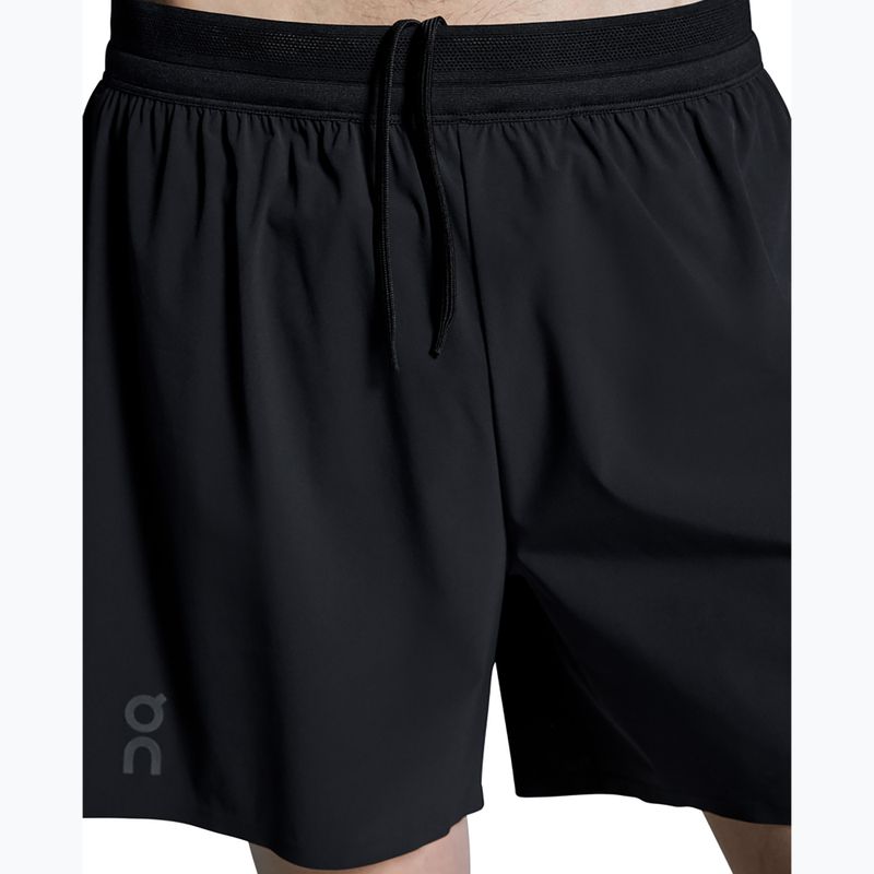 Pantaloni scurți de alergare pentru bărbați On 5" Performance black 5