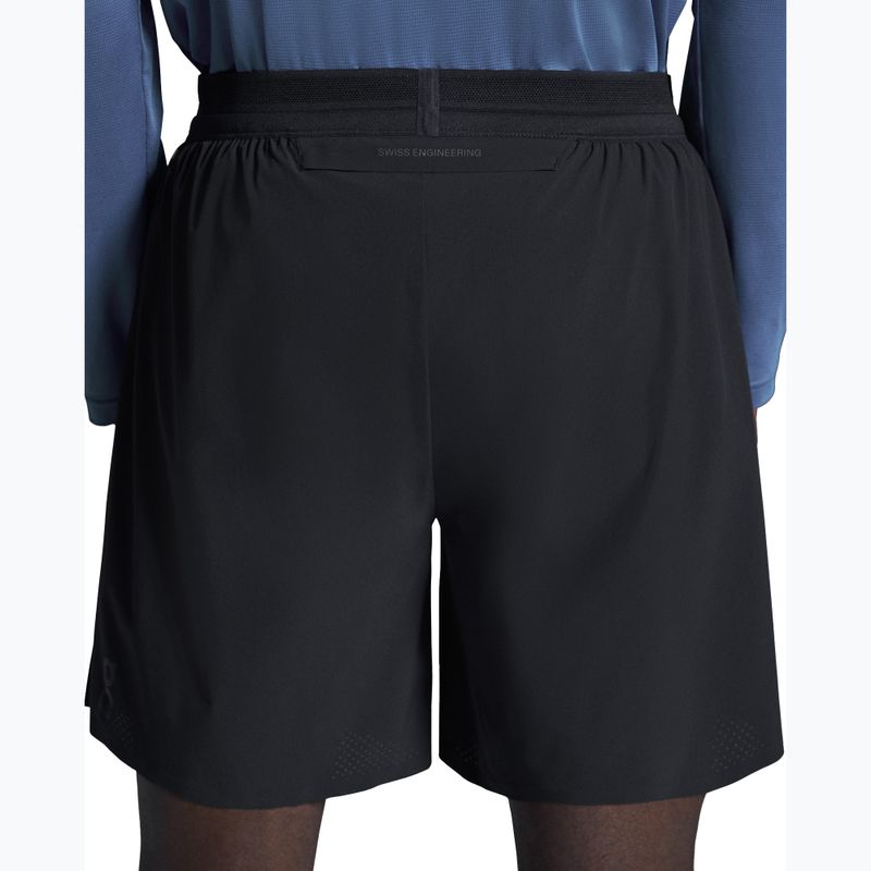 Pantaloni scurți de alergare pentru bărbați On 7" Performance black 6