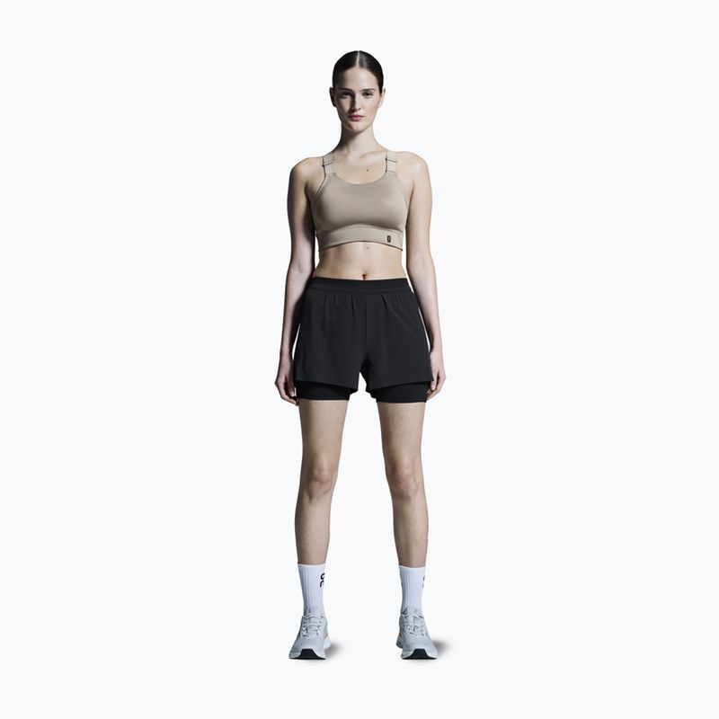 Pantaloni scurți de alergare pentru femei On 3" Performance 2/1 black 2