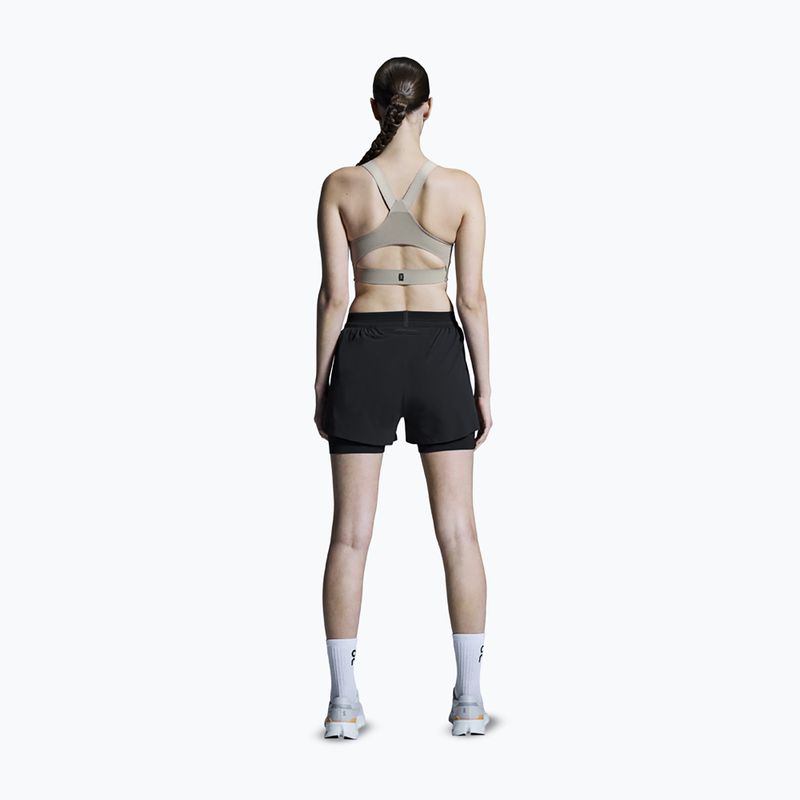 Pantaloni scurți de alergare pentru femei On 3" Performance 2/1 black 3