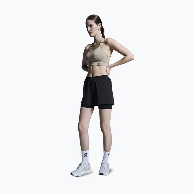 Pantaloni scurți de alergare pentru femei On 3" Performance 2/1 black 4