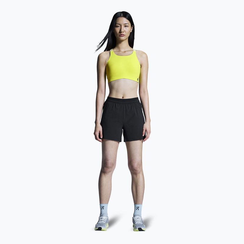 Pantaloni scurți de alergare pentru femei On 5" Performance black 2