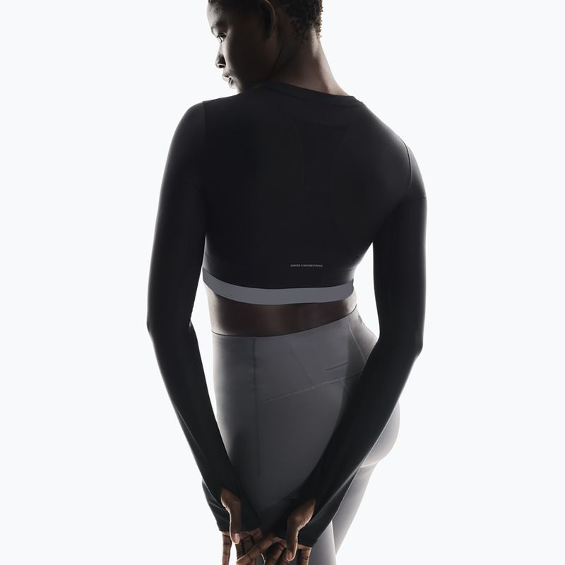 Longsleeve de antrenament pentru femei On Train Crop black 5