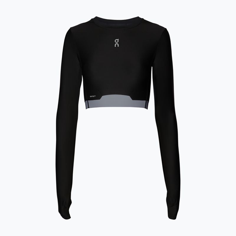 Longsleeve de antrenament pentru femei On Train Crop black 8