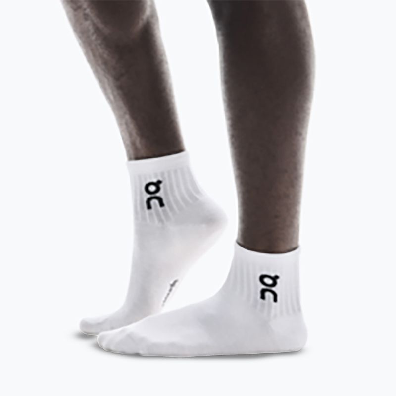 Șosete On Logo Sock Mid 3 pary white 5