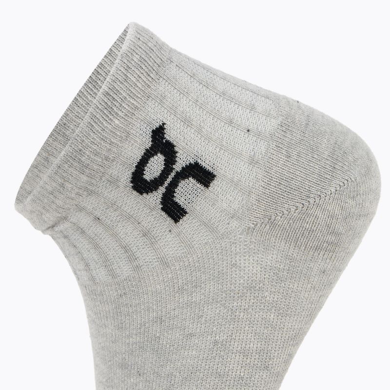 Șosete On Running Logo Sock Mid 3 pary heather gray 4