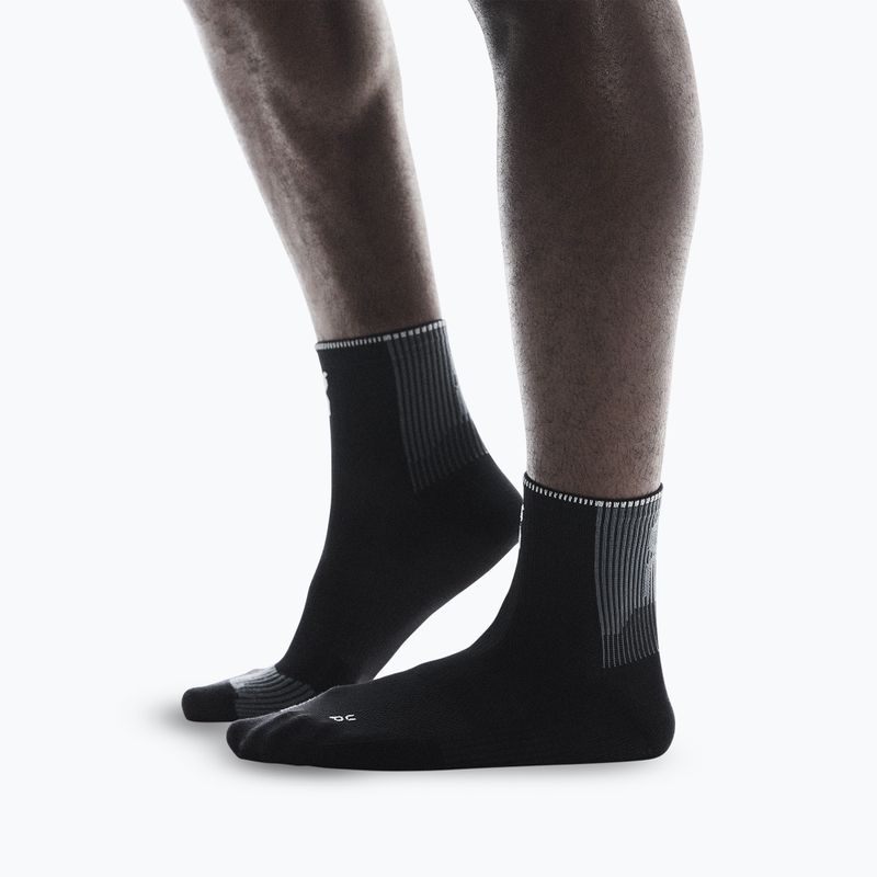 Șosete On Performance Run Mid black/eclipse 2