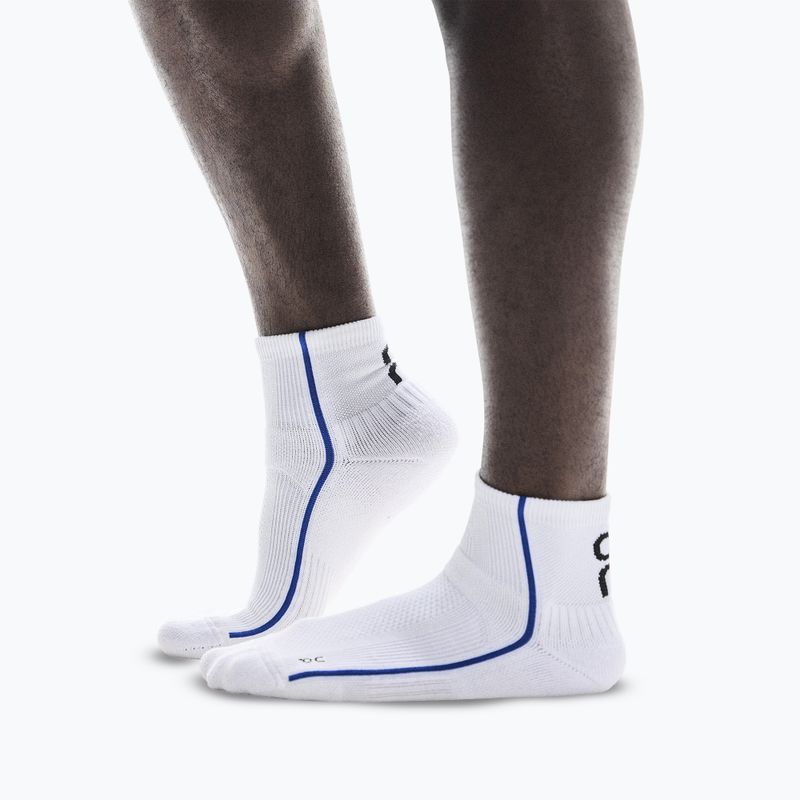 Șosete On Running Court Mid white/indigo 2