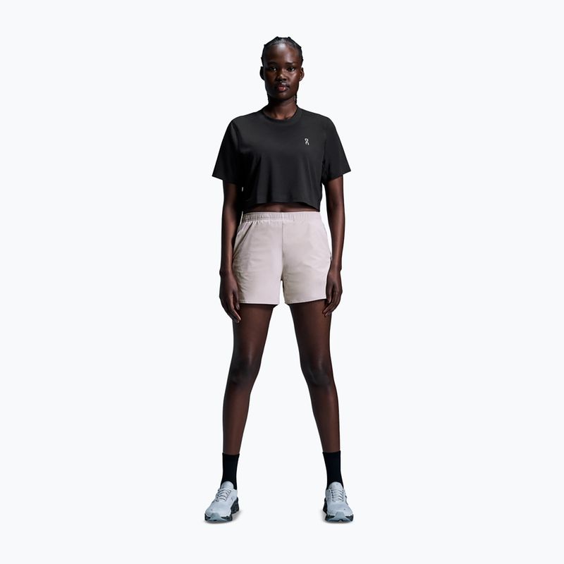 Tricou de antrenament pentru femei On Train-T Crop black 2