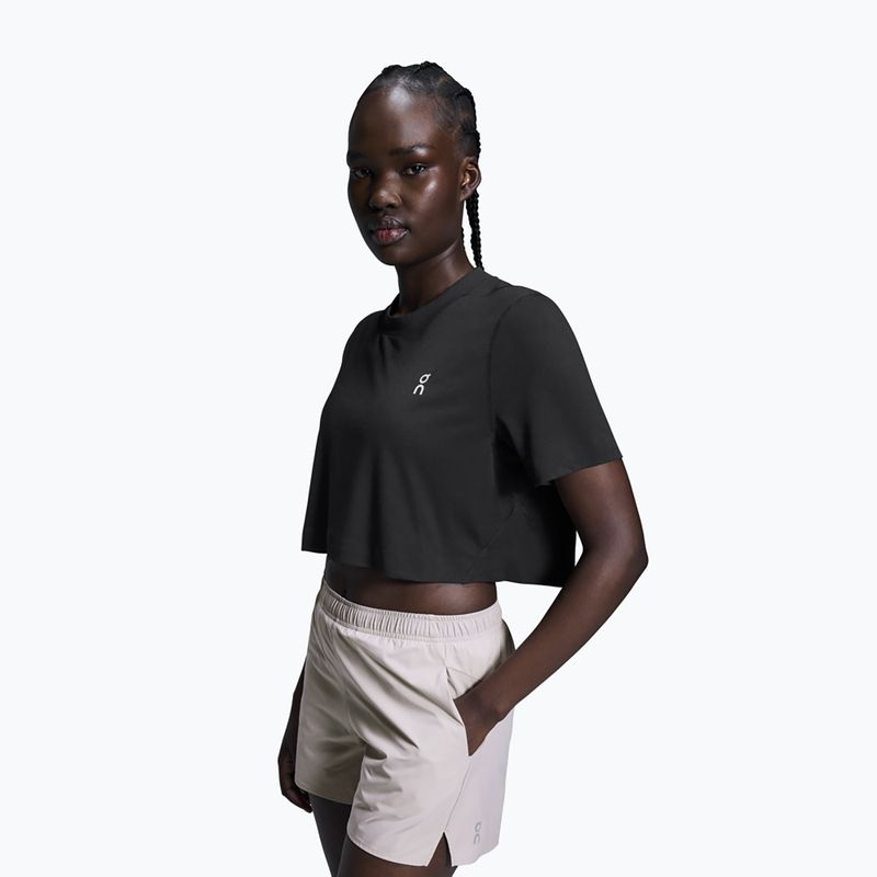 Tricou de antrenament pentru femei On Train-T Crop black 4