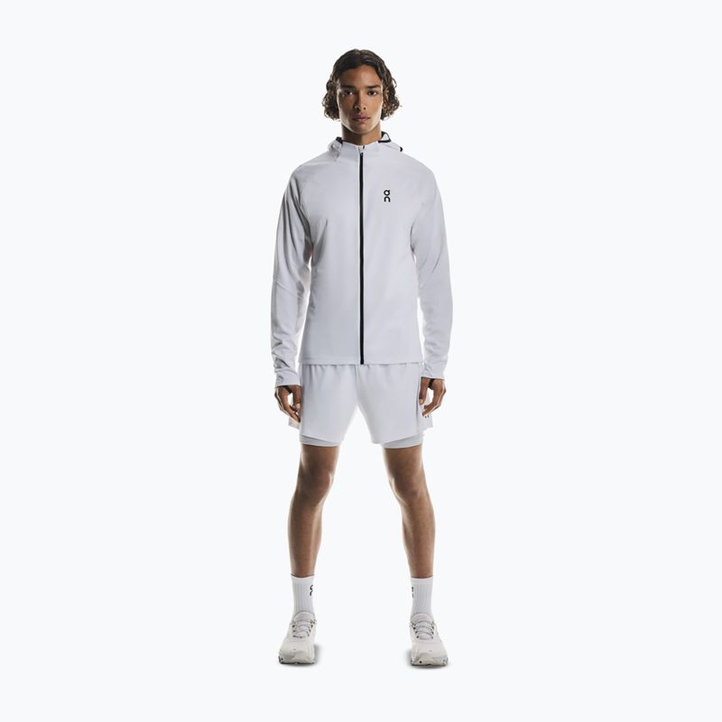 Bluză de alergare pentru bărbați On Climate Zip Hoodie white 2