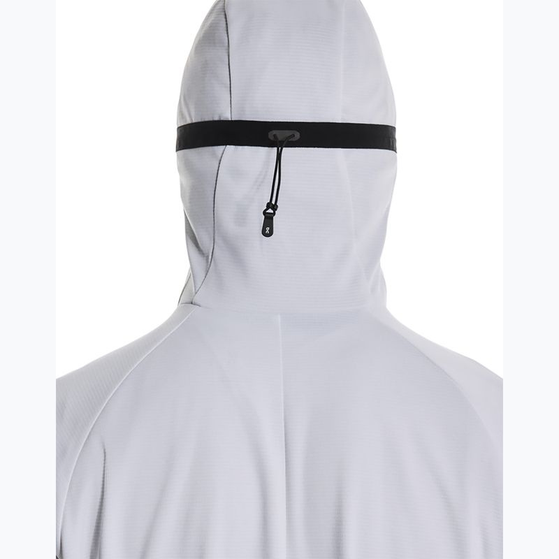 Bluză de alergare pentru bărbați On Climate Zip Hoodie white 5