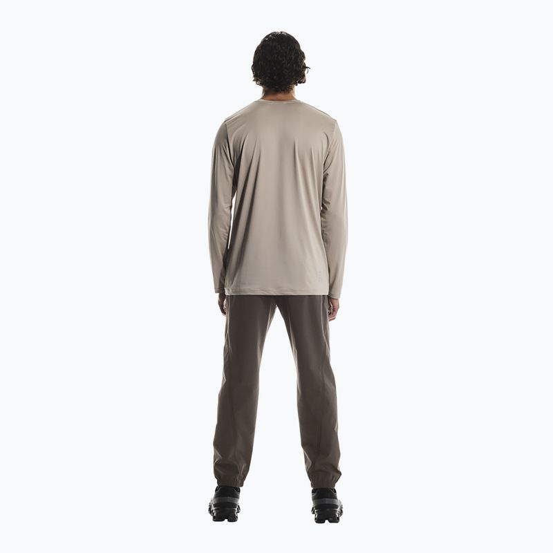 Longsleeve de alergare pentru bărbați On Core Long-T undyed-white 3