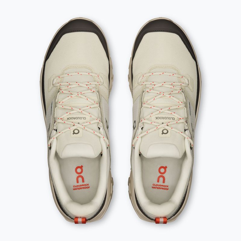 Încălțăminte turistică pentru bărbați On Cloudrock Low Waterproof ivory/ivory 13