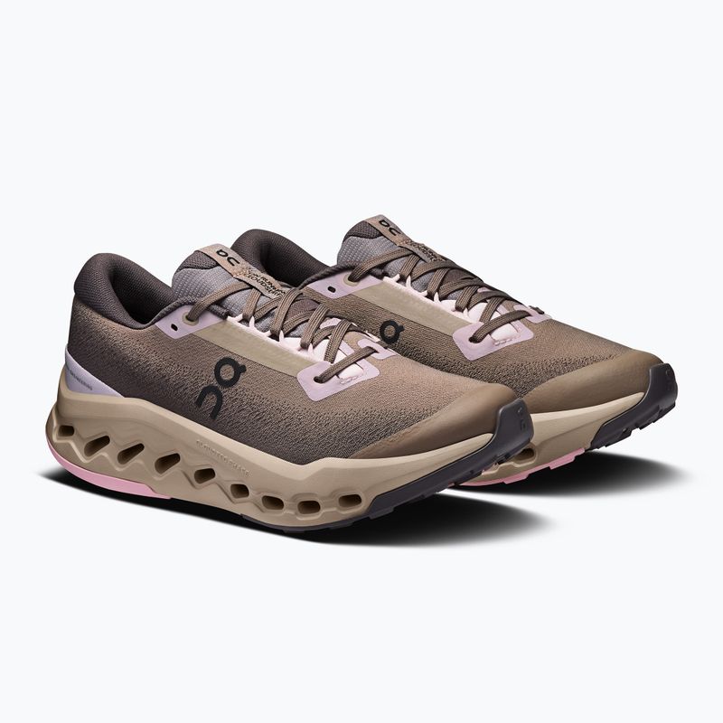 Pantofi de alergare damă On Cloudsurfer Trail 2 Waterproof cinder/desert 10