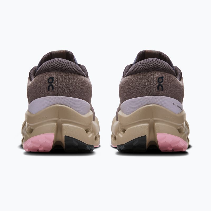Pantofi de alergare damă On Cloudsurfer Trail 2 Waterproof cinder/desert 11
