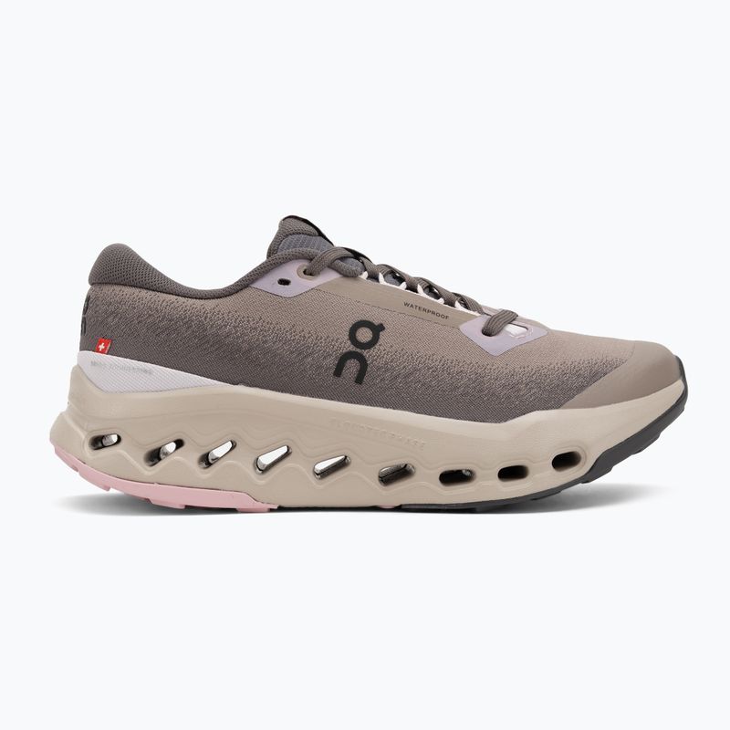 Pantofi de alergare damă On Cloudsurfer Trail 2 Waterproof cinder/desert 2