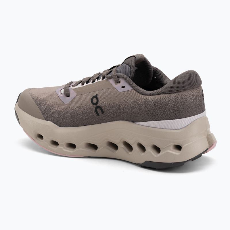 Pantofi de alergare damă On Cloudsurfer Trail 2 Waterproof cinder/desert 3