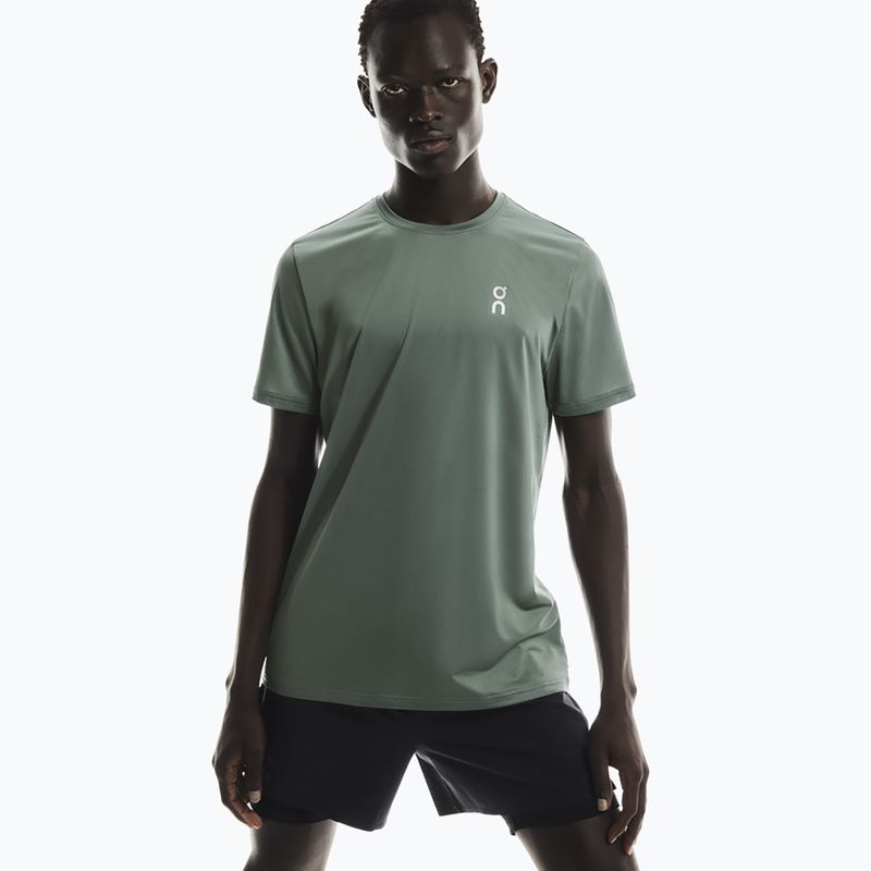 Tricou de alergare pentru bărbați On Running Core-T olive 4