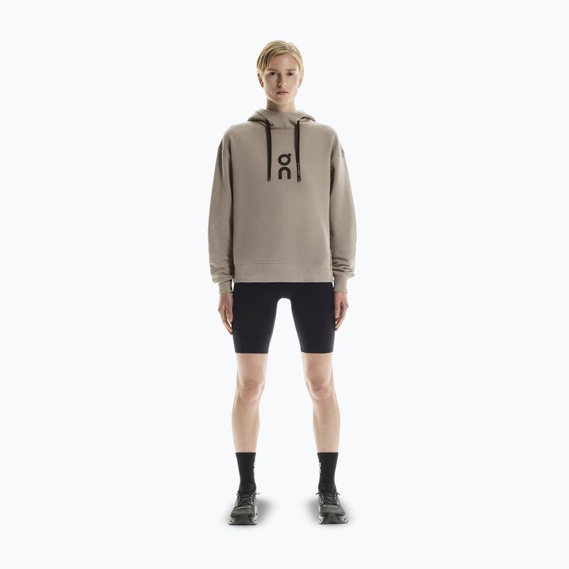 Hanorac damă On Running Club Hoodie desert 2