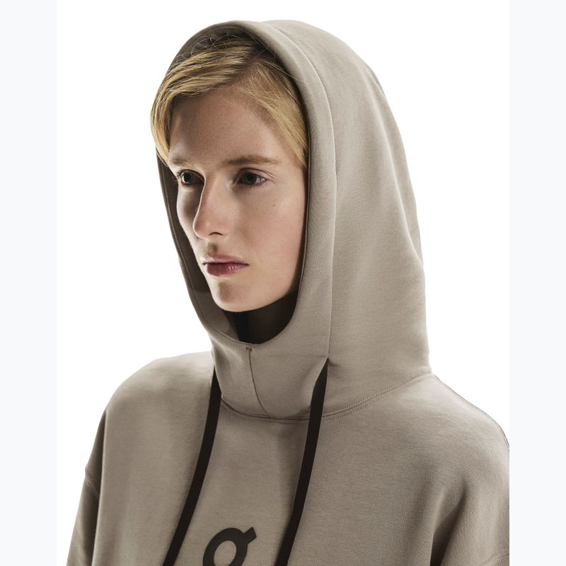 Hanorac damă On Running Club Hoodie desert 6