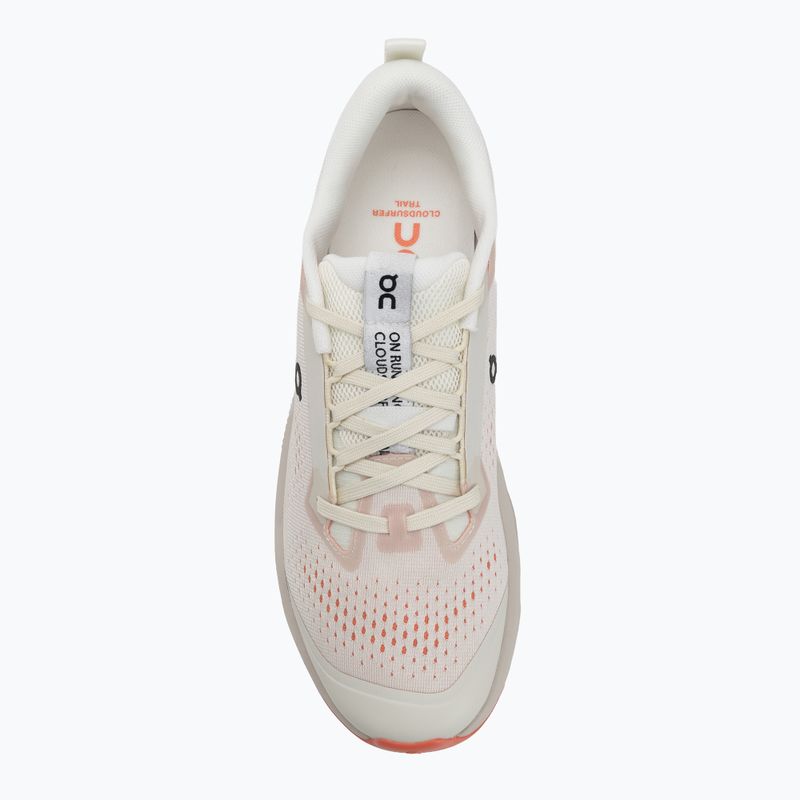 Pantofi de alergare bărbați On Cloudsurfer Trail 2 ivory/ghost 5