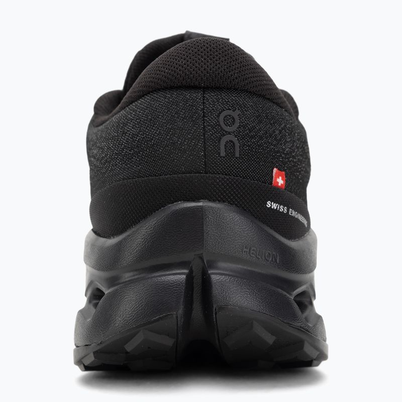 Pantofi de alergare bărbați On Cloudsurfer Trail 2 Waterproof negru/negru 6