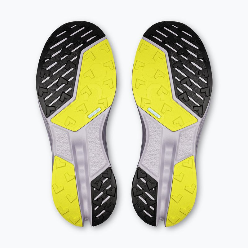 Pantofi de alergare damă On Cloudsurfer Trail 2 Waterproof negru/lila 5