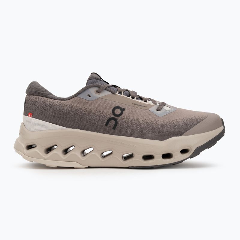 Pantofi de alergare bărbați On Cloudsurfer Trail 2 Waterproof cinder/desert 2