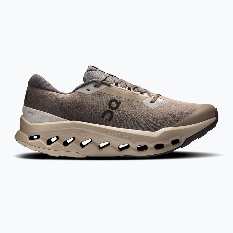 Pantofi de alergare bărbați On Cloudsurfer Trail 2 Waterproof cinder/desert 8