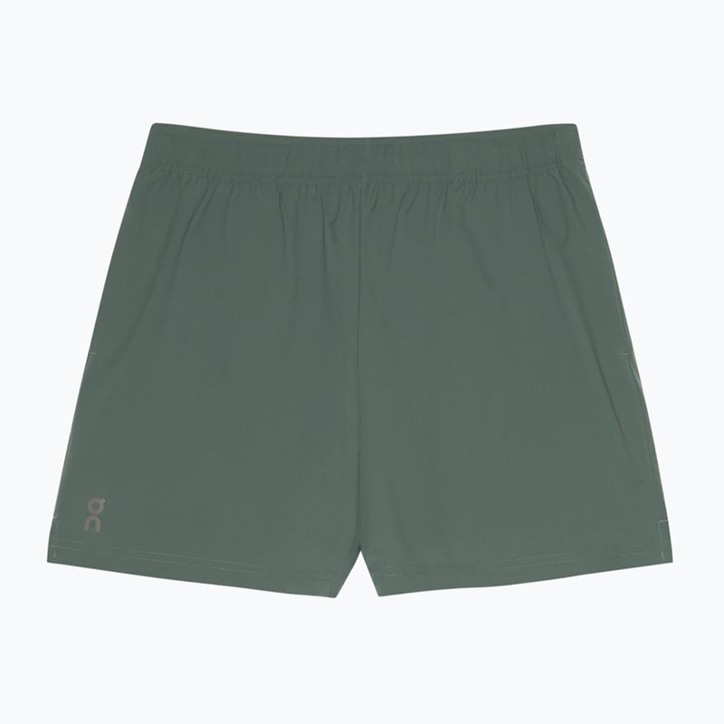 Pantaloni scurți de alergare pentru femei On 5" Core olive 7