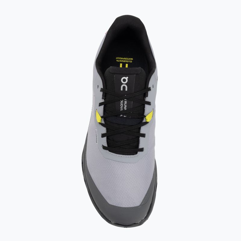 Pantofi de alergare bărbați On Cloudvista 2 Waterproof liliac/negru 5