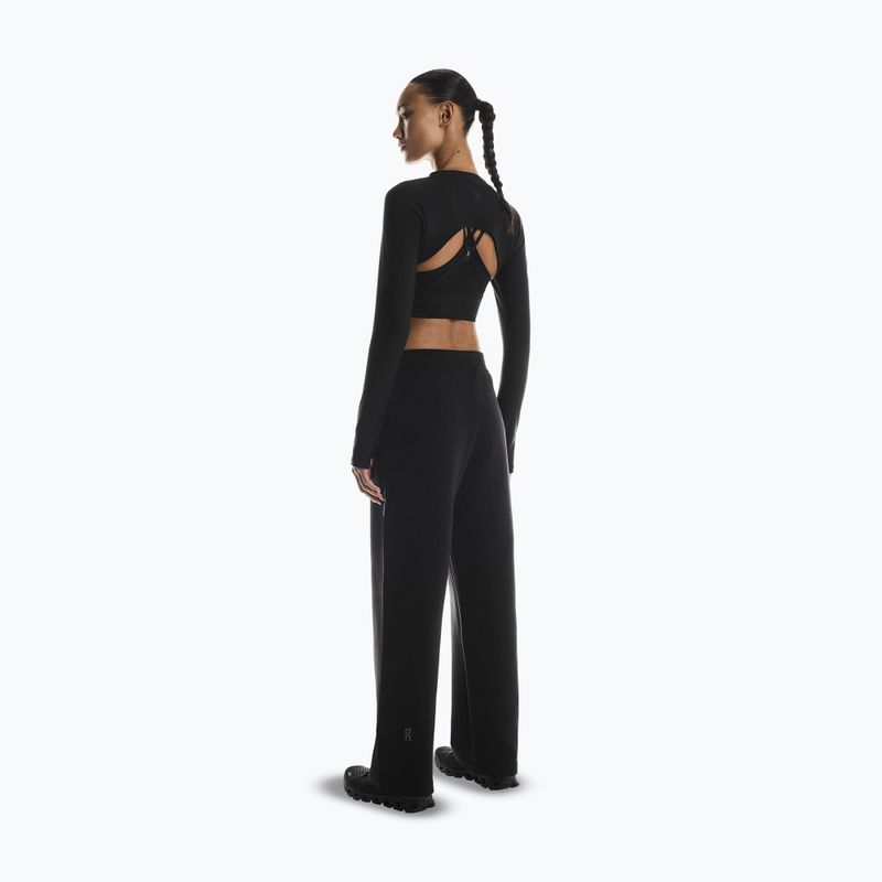 Pantaloni de antrenament pentru femei On Focus Tech black 4