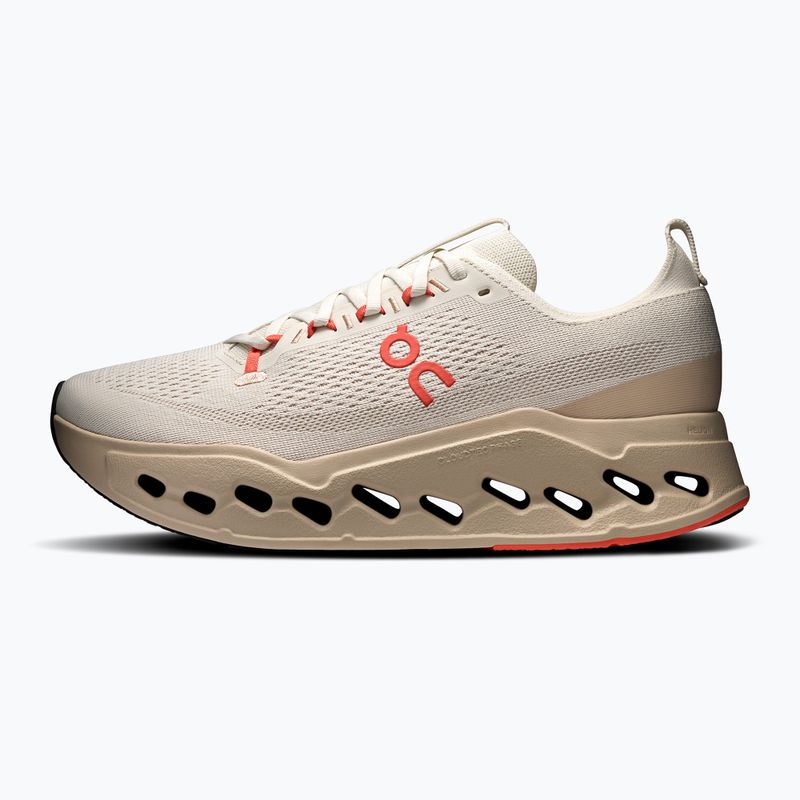 Încălțăminte de alergare pentru bărbați On Cloudsurfer Max ivory/salmon 2