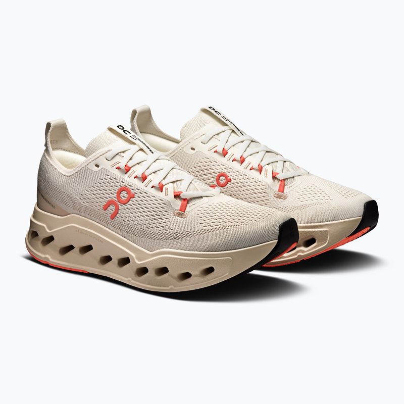 Încălțăminte de alergare pentru bărbați On Cloudsurfer Max ivory/salmon 3