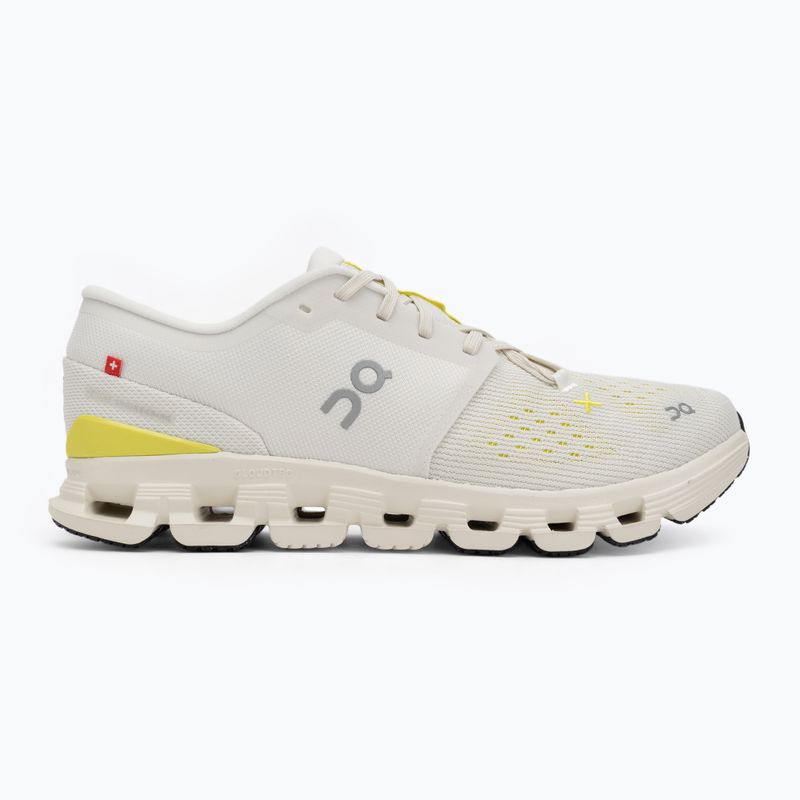 Adidași de antrenament pentru bărbați On Cloud X 4 ivory/lime 2