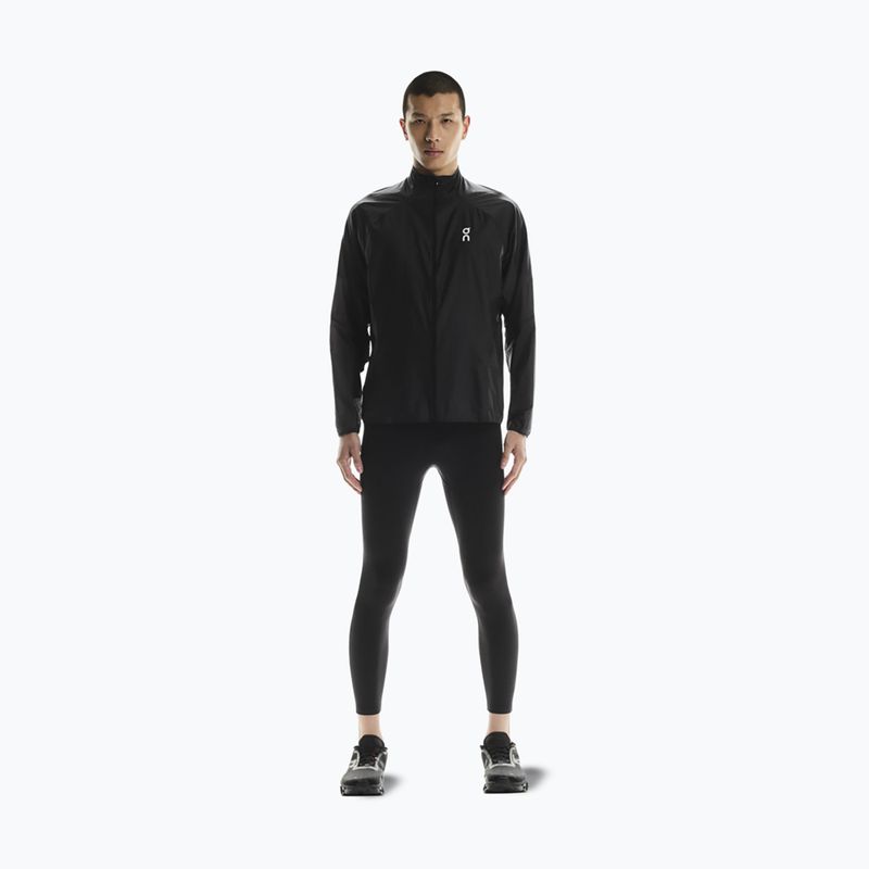 Colanți de alergare pentru bărbați On Performance Winter black 2
