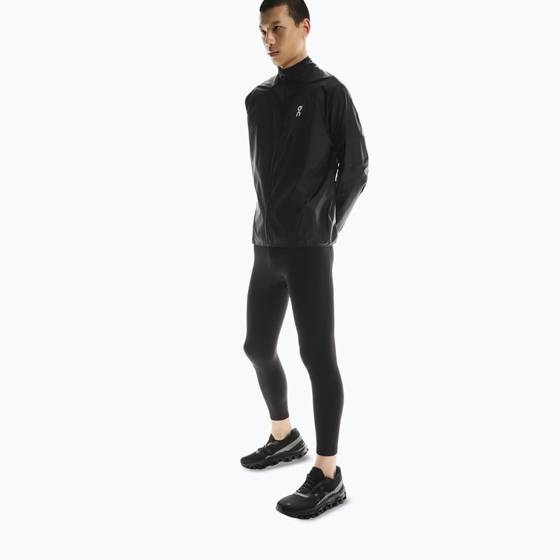 Colanți de alergare pentru bărbați On Performance Winter black 4