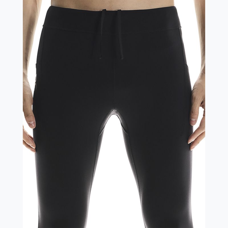Colanți de alergare pentru bărbați On Performance Winter black 5