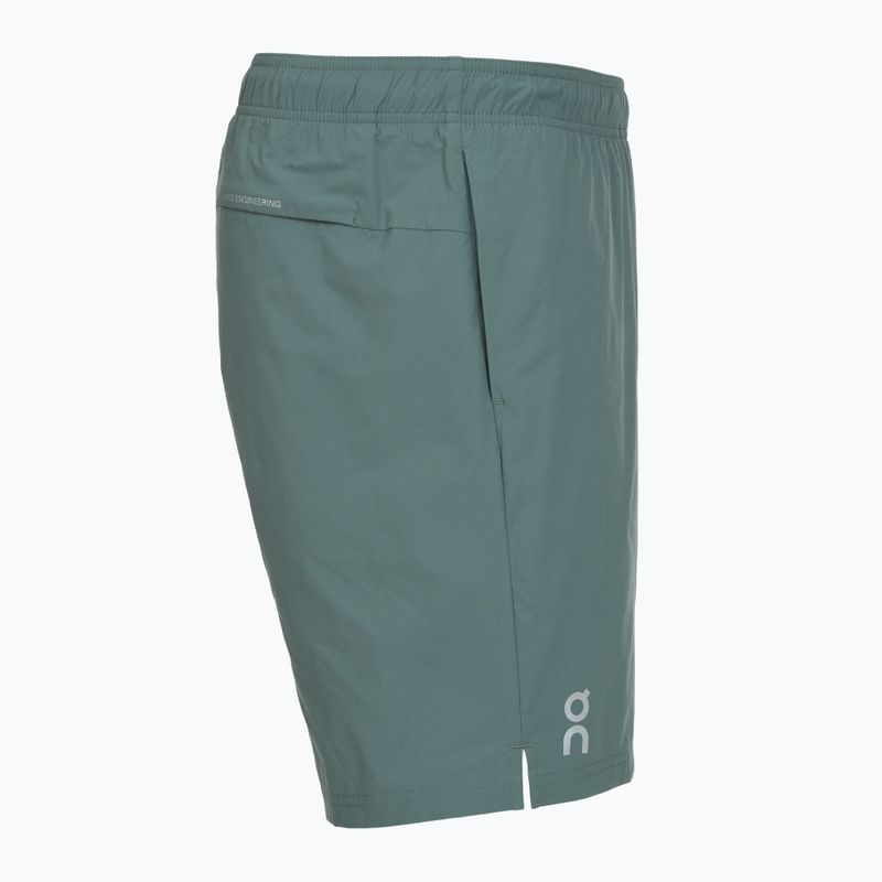 Pantaloni scurți de alergare pentru bărbați On 7" Core olive 3