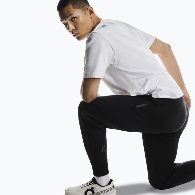 Pantaloni de antrenament pentru bărbați On Focus Tech negri 6