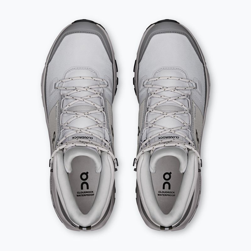 Încălțăminte de drumeție pentru bărbați On Cloudrock Mid Waterproof glacier/alloy 3